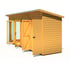 Shire Lela Pent Summerhouse with Storage Shed