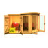 Shire Barclay Summerhouse With Storage Shed