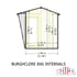Shire Burghclere 8x6 Summerhouse Internal Dimensions