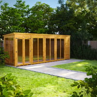 Power 18x4 Pent Summerhouse