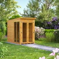Power 4x8 Pent Summerhouse