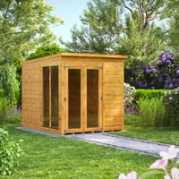 Power 6x8 Pent Summerhouse