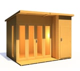 Shire Aster 10x8 Summerhouse with Storage Shed