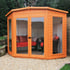 Shire Barclay 7x7 Corner Summerhouse Stained