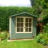 Shire Buckingham 7x7 Summerhouse with Green Painted Finish