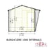 Shire Burghclere 10x8 Summerhouse Internal Dimensions