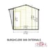 Shire Burghclere 8x8 Summerhouse Internal Dimensions