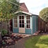 Shire Chatsworth 7x7 Garden Room in Blue