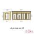 Shire Lela 16x6 Summerhouse with Storage Shed Dimensions