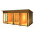 Shire Lela 16x8 Summerhouse with Side Storage Shed