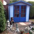 Shire Lumley 7x5 Summerhouse Dark Blue