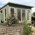 Shire Miami 12x10 Summerhouse Green Painted Finish