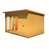 Shire Lela 12x8 Pent Home Office with Shed