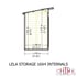 Shire Lela 16x4 Summerhouse with Shed Internals