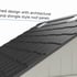 Suncast Tremont Classic shingle style roof