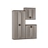 Suncast Wall Cabinet In Grey Storage Solution