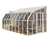 Palram Canopia Sun Room 8x16 Lean to Greenhouse