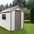 Swallow 6x10 Luxury Shed in White and Bracken