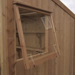 Opening Shed Window