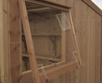Opening Shed Window