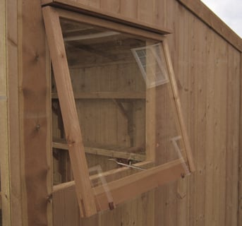 Opening Shed Window