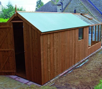 8ft Shed Extension with floor