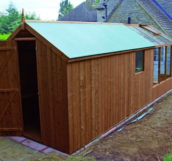 8ft Shed Extension with floor