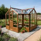Swallow Cygnet 6x11 T-Shaped Wooden Greenhouse