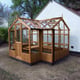 Swallow Cygnet 6x11 T-Shaped Wooden Greenhouse