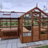Swallow Cygnet 6x19 Wooden Greenhouse with Oiled Finish