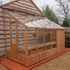 Swallow Dove 4x8 Lean to with Shed Extension