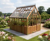 Swallow Eagle 8x10 Wooden Greenhouse