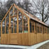 Swallow Eagle 8x18 Wooden Greenhouse Oiled