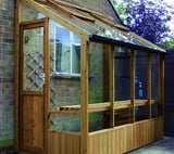 Swallow Finch 4x12 Lean to Greenhouse