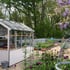 Swallow Jay 6x10 Potting Shed in Cloud Grey Kitchen Garden