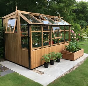 Swallow Jay 6x10 Wooden Potting Shed