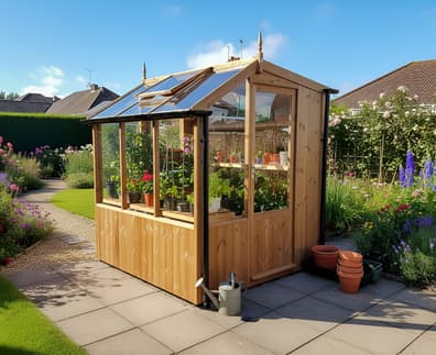 Swallow Jay 6x6 Wooden Potting Shed