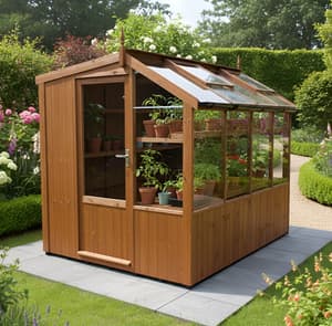 Swallow Jay 6x8 Wooden Potting Shed
