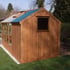 Swallow Kingfisher 12ft Combi Shed with Optional Window