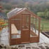 Swallow Kingfisher 6x10 Combi Greenhouse in Thermowood