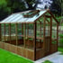 Swallow Kingfisher 6x10 Greenhouse in Thermowood