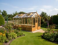 Swallow Kingfisher 6x12 Wooden Greenhouse