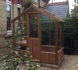 Swallow Kingfisher 6x4 Wooden Greenhouse