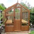 Swallow Kingfisher 6x6 Wooden Greenhouse Oiled