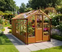 Swallow Kingfisher 6x8 Greenhouse + 4ft Shed Combination