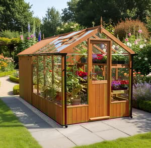 Swallow Kingfisher 6x8 + 4ft Shed Combination