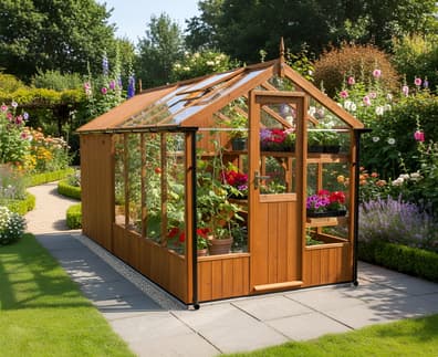 Swallow Kingfisher 6x8 + 4ft Shed Combination