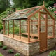 Swallow Kingfisher 6x8 Dwarf Wall Wooden Greenhouse