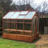 Swallow Kingfisher 6x8 Wooden Greenhouse Finished in Oil