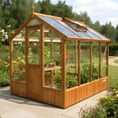Swallow Kingfisher 6x8 Wooden Greenhouse